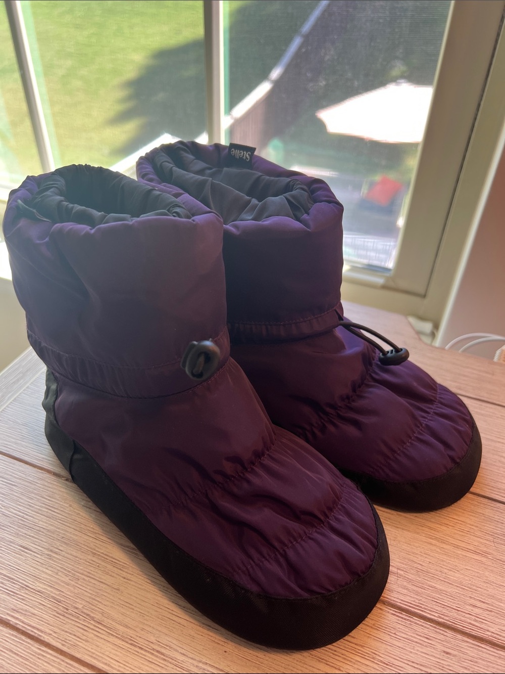 Stelle Purple Dance Warm-Up Booties – Never Worn